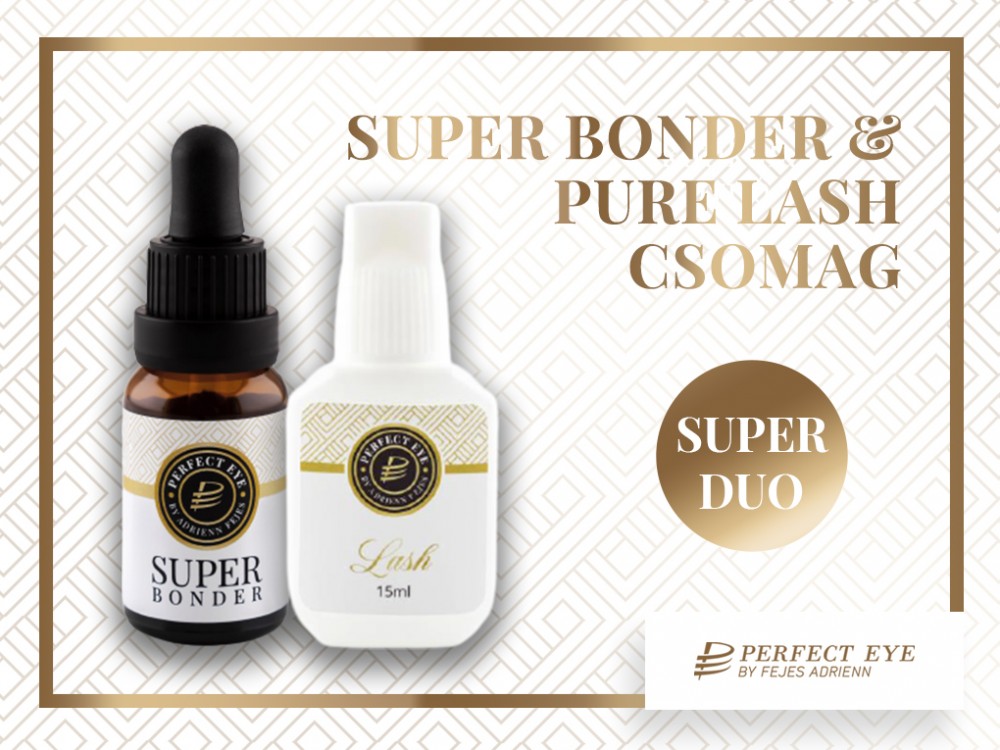 Perfect Eye Super Duo: Super Bonder + Pure Lash csomag