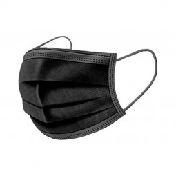 Type IIR Surgical disposable black face masks