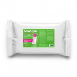 SALONCIDE 'BIO' 2-IN-1 ANTIMICROBIAL CLEANING & DISINFECTANT SURFACE, TOOLS & EQUIPMENT WIPES (100sh)