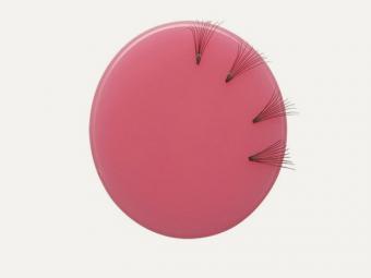 Szilikon szempillatartó pink